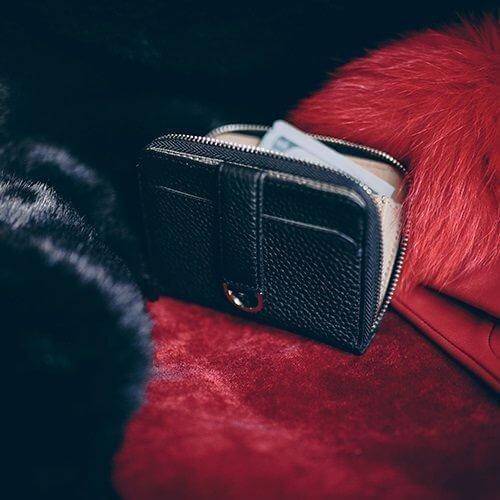 Soft leather texture accessory