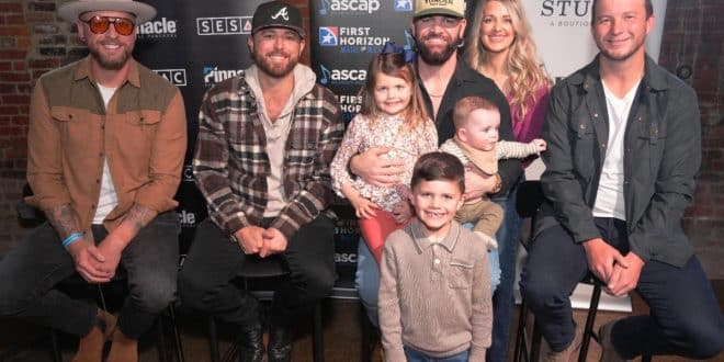 Dylan Scott Celebrates His 4th Number One