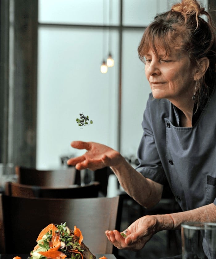 Chef Deb Paquette.