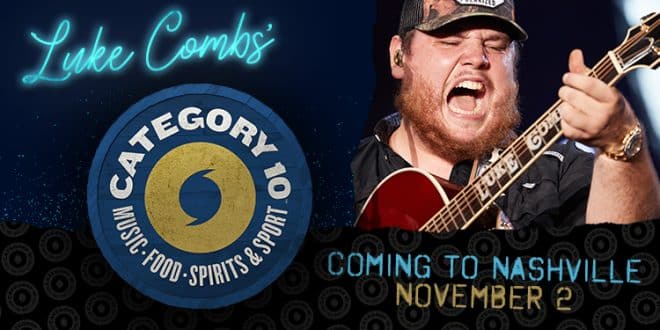 Luke Combs - Entertainment Complex, Category 10, Opens November 2nd