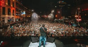 Chris Young Performs For 355,000 At Nashville Fireworks