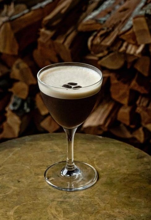 Pistachio-Espresso Martini