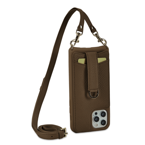 Sleek iPhone 13 leather chic